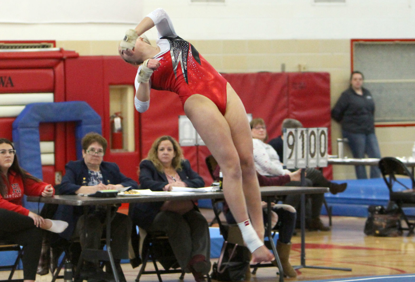 Big Rivers Conference Gymnastics Meet at Chippewa Falls 2-16-19
